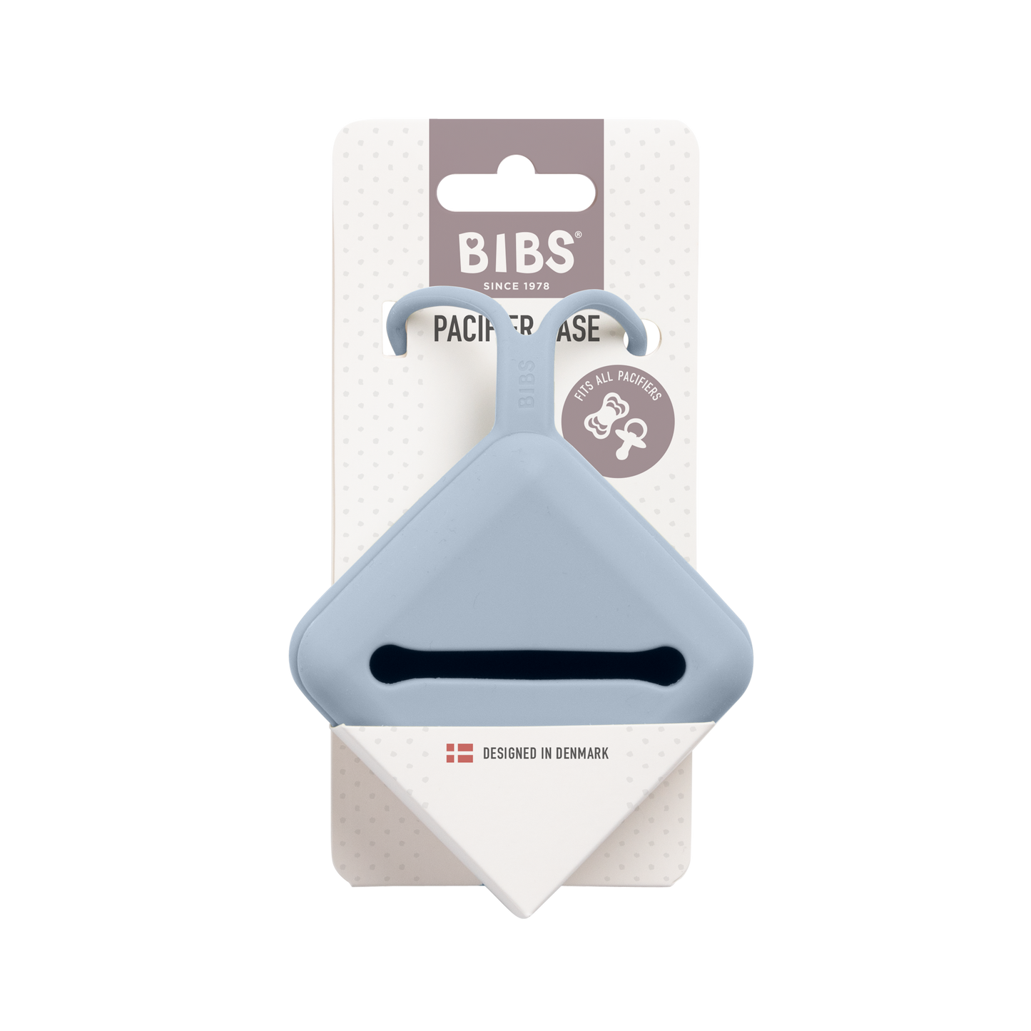BIBS Pacifier Case Dusty Blue