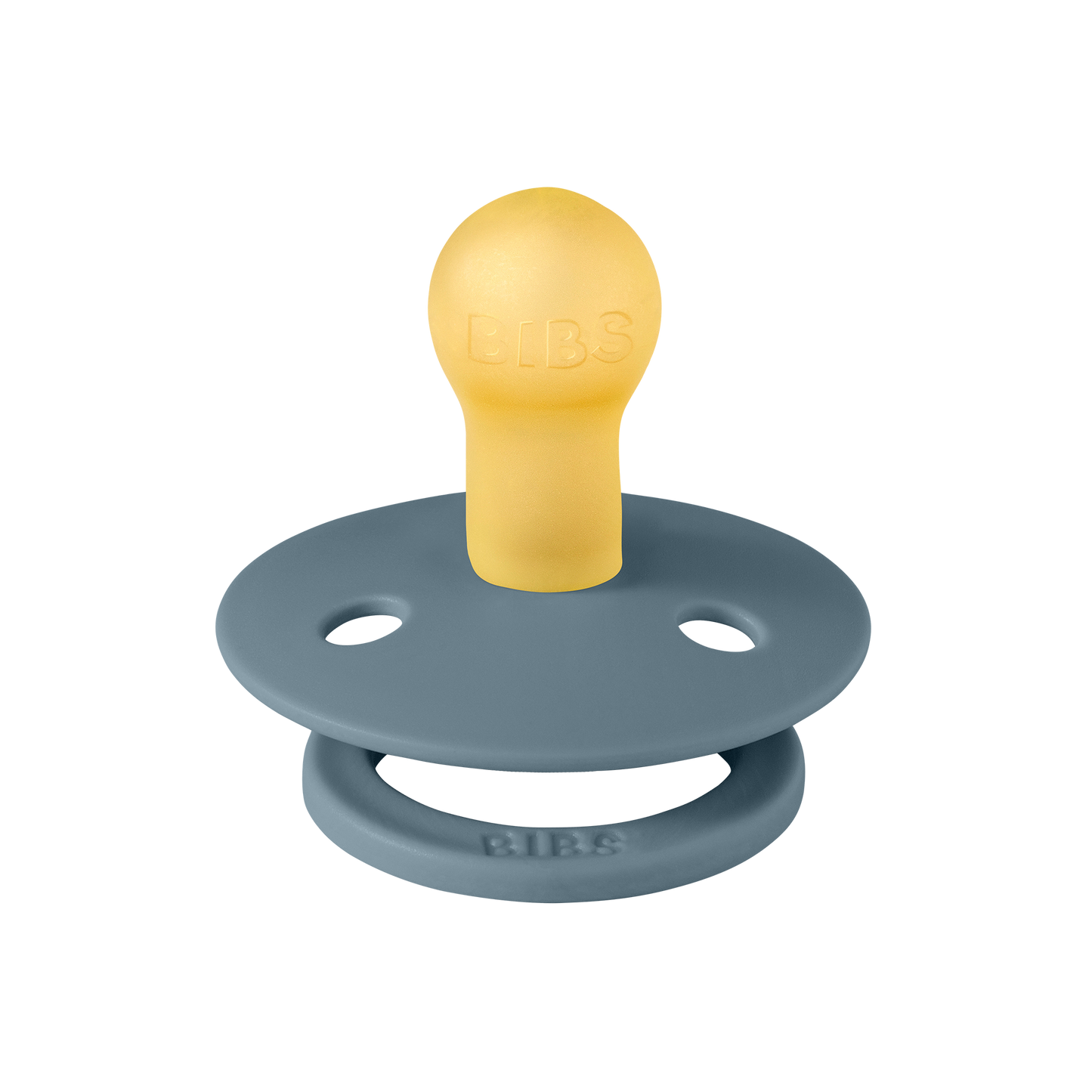 BIBS Pacifier Studio Colour Round Bumblebee Friends Latex Size 1 Petrol-Flow Pack