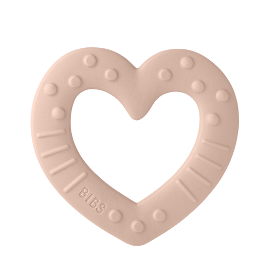 BIBS Baby Bitie Heart Blush