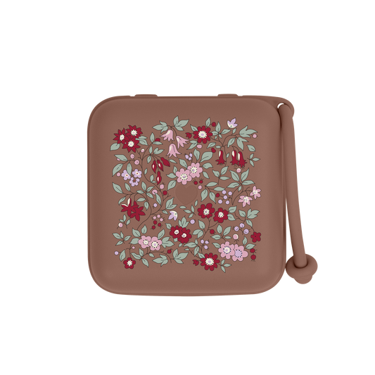 علبة لهاية BIBS x Liberty بلون البابونج والوودتشاك