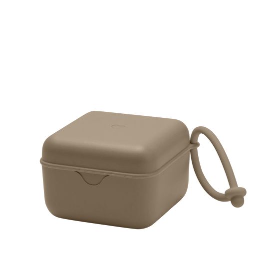 BIBS Pacifier Box Dark Oak