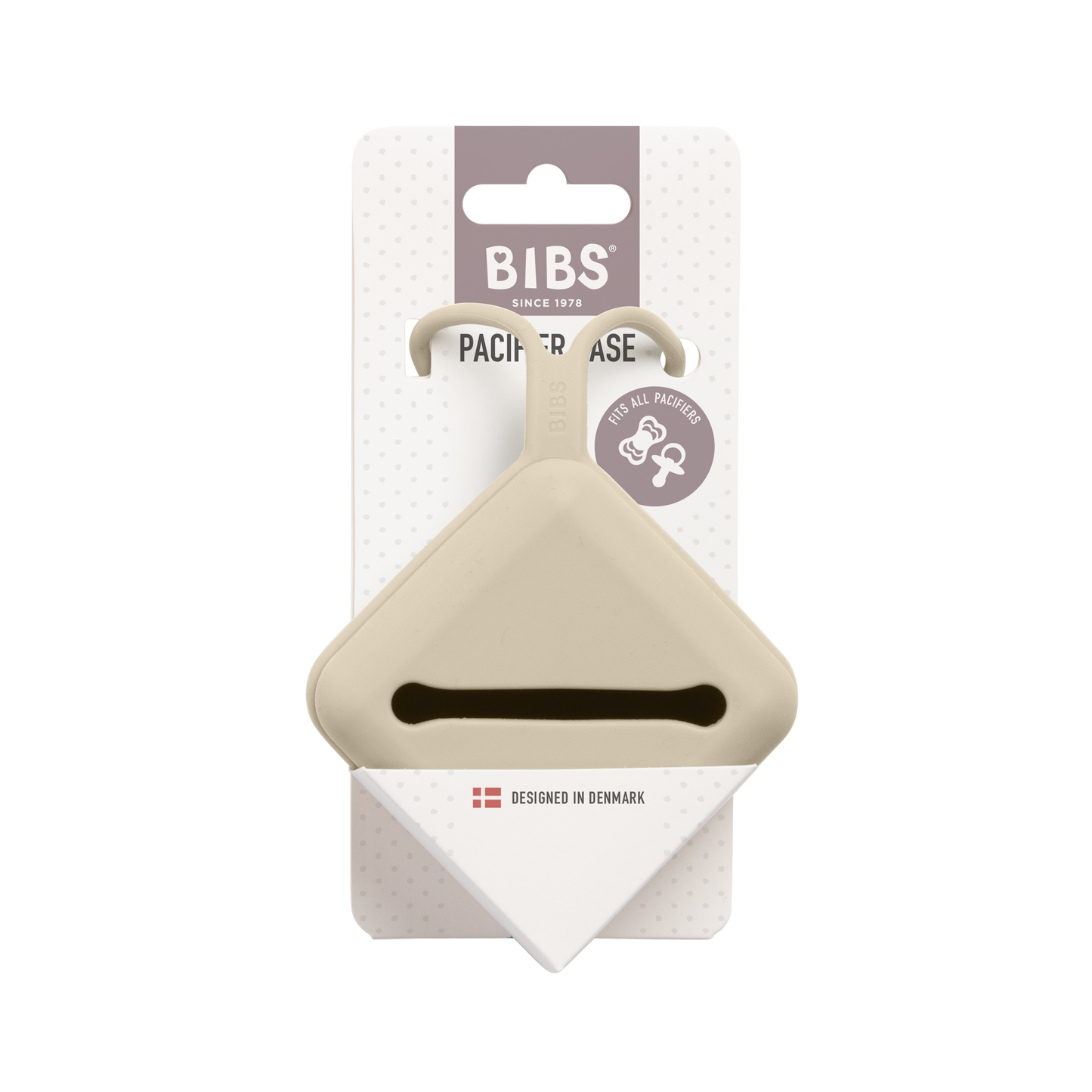 علبة لهاية BIBS برائحة الفانيليا