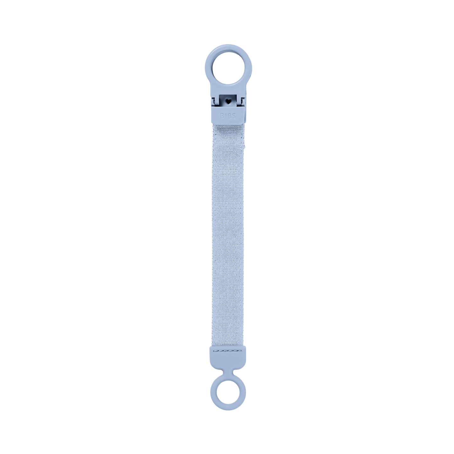 BIBS Pacifier Clip Loop Dusty Blue