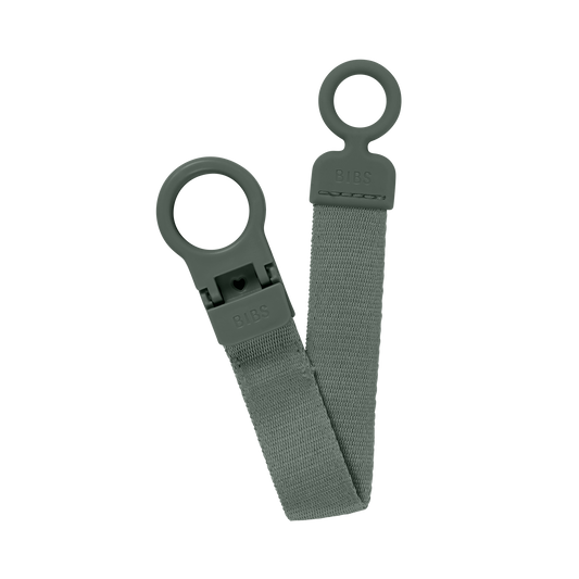 BIBS Pacifier Clip Loop Pine