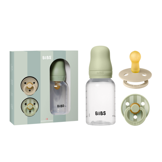 BIBS Gift Set Baby Sprinkle Sage